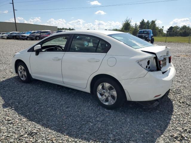 19XFB2F50EE024705 - 2014 HONDA CIVIC LX WHITE photo 2