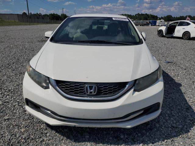 19XFB2F50EE024705 - 2014 HONDA CIVIC LX WHITE photo 5