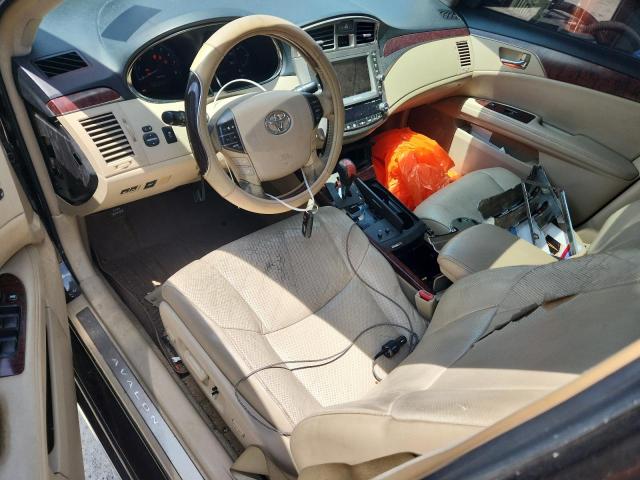 4T1BK3DB0BU431638 - 2011 TOYOTA AVALON BASE BLACK photo 8