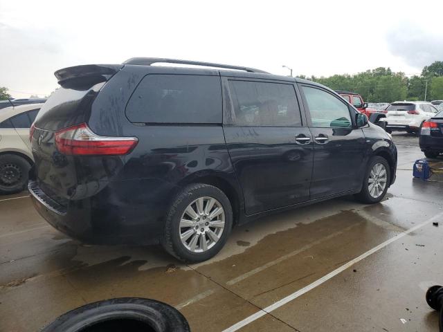 5TDDZ3DC2HS150620 - 2017 TOYOTA SIENNA XLE GRAY photo 3