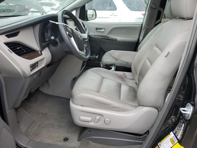 5TDDZ3DC2HS150620 - 2017 TOYOTA SIENNA XLE GRAY photo 7