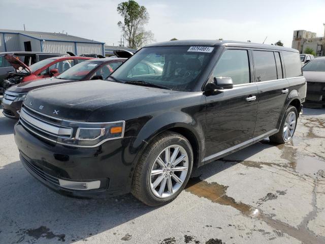 2FMGK5D80JBA02638 - 2018 FORD FLEX LIMITED BLACK photo 2