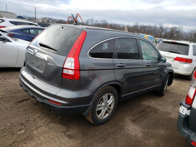 5J6RE4H71BL077649 - 2011 HONDA CR-V EXL GRAY photo 3