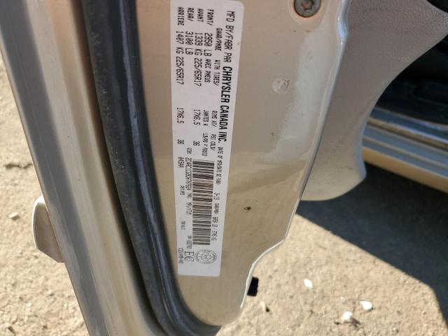 2C4RC1CG9DR707624 - 2013 CHRYSLER TOWN & COU TOURING L GOLD photo 13