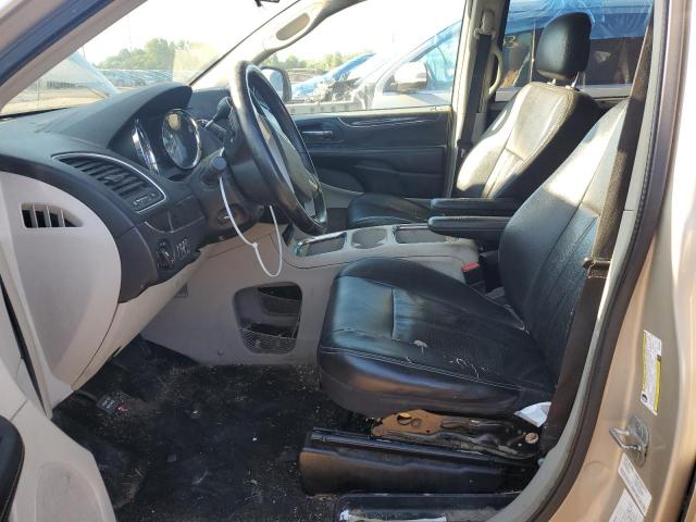 2C4RC1CG9DR707624 - 2013 CHRYSLER TOWN & COU TOURING L GOLD photo 7