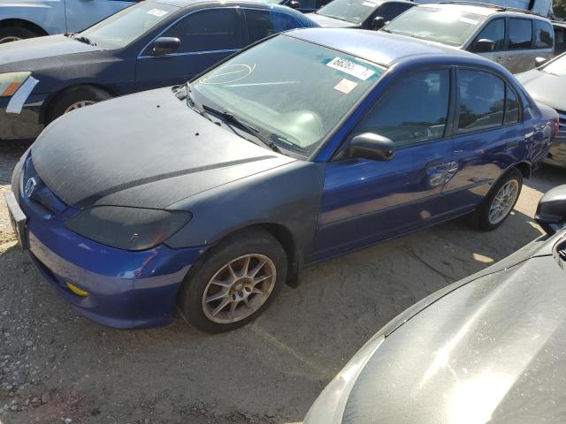 1HGES16315L005612 - 2005 HONDA CIVIC DX VP Blau Foto 1