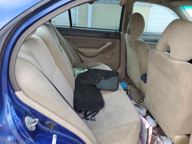 1HGES16315L005612 - 2005 HONDA CIVIC DX VP Blau Foto 10