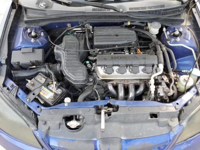 1HGES16315L005612 - 2005 HONDA CIVIC DX VP Blau Foto 11