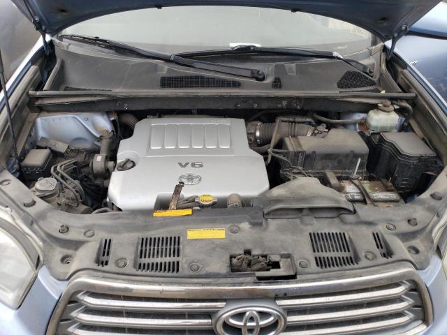 JTEES43A282041057 - 2008 TOYOTA HIGHLANDER SPORT BLUE photo 11