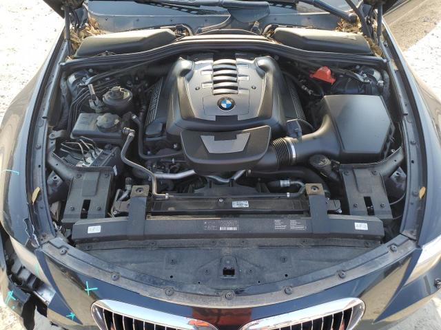 WBAEA5C50ACV93475 - 2010 BMW 650 I BLACK photo 11