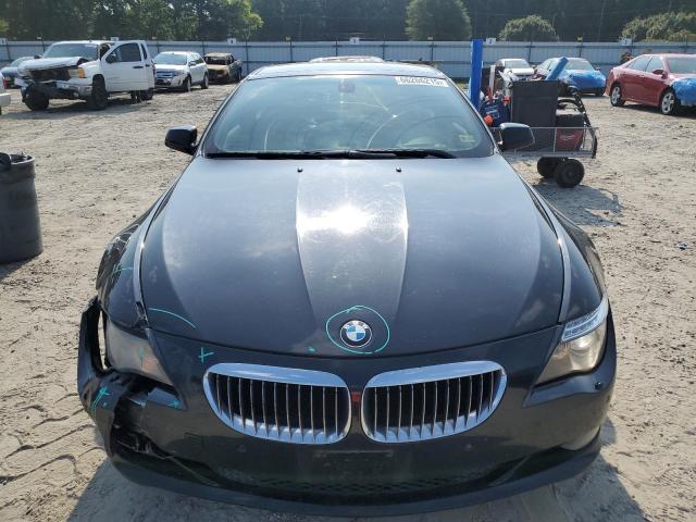 WBAEA5C50ACV93475 - 2010 BMW 650 I BLACK photo 5