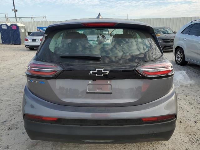 1G1FW6S02P4126283 - 2023 CHEVROLET BOLT EV 1LT GRAY photo 6