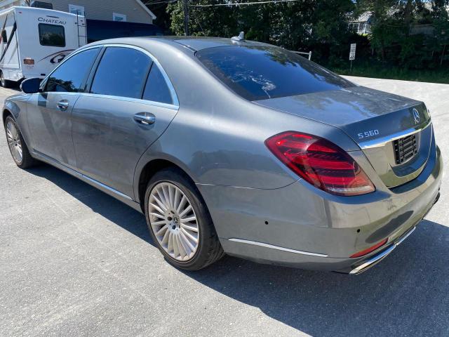 WDDUG8GB0JA346375 - 2018 MERCEDES-BENZ S 560 4MATIC GRAY photo 2