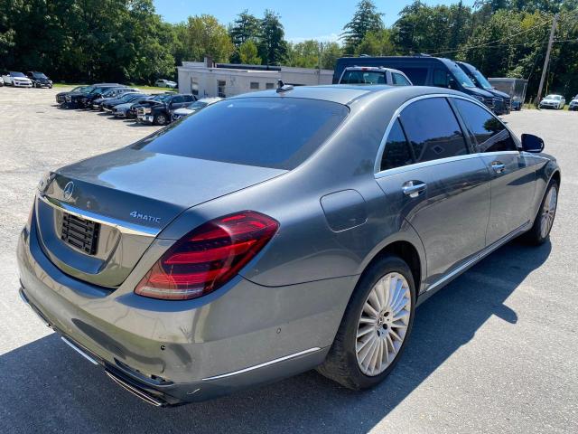 WDDUG8GB0JA346375 - 2018 MERCEDES-BENZ S 560 4MATIC GRAY photo 3