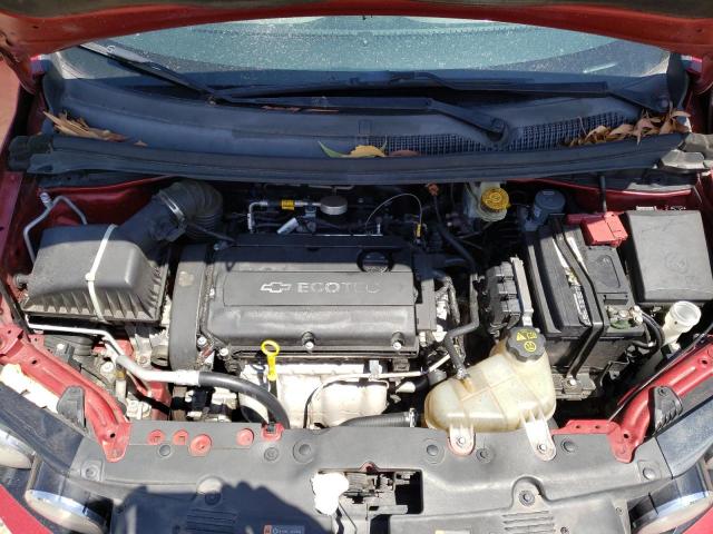 1G1JA5SH8D4178408 - 2013 CHEVROLET SONIC LS 红色 照片 11