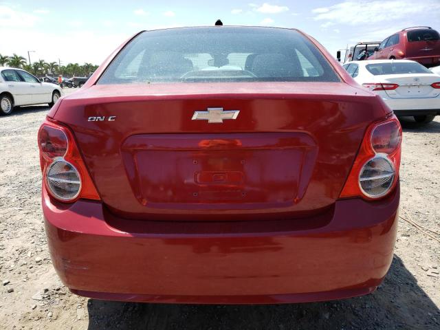 1G1JA5SH8D4178408 - 2013 CHEVROLET SONIC LS 红色 照片 6