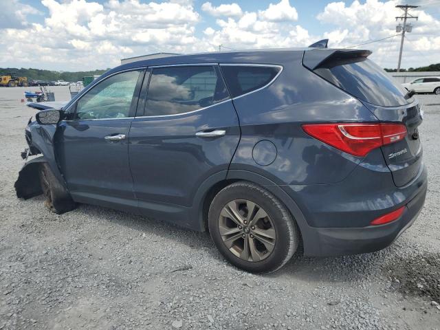 5XYZT3LB6FG279065 - 2015 HYUNDAI SANTA FE S BLUE photo 2
