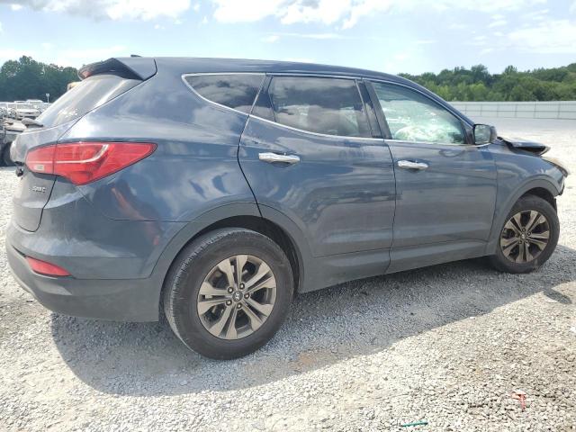 5XYZT3LB6FG279065 - 2015 HYUNDAI SANTA FE S BLUE photo 3