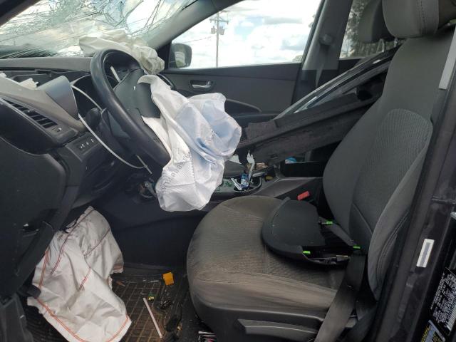 5XYZT3LB6FG279065 - 2015 HYUNDAI SANTA FE S BLUE photo 7