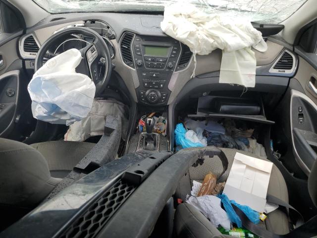 5XYZT3LB6FG279065 - 2015 HYUNDAI SANTA FE S BLUE photo 8