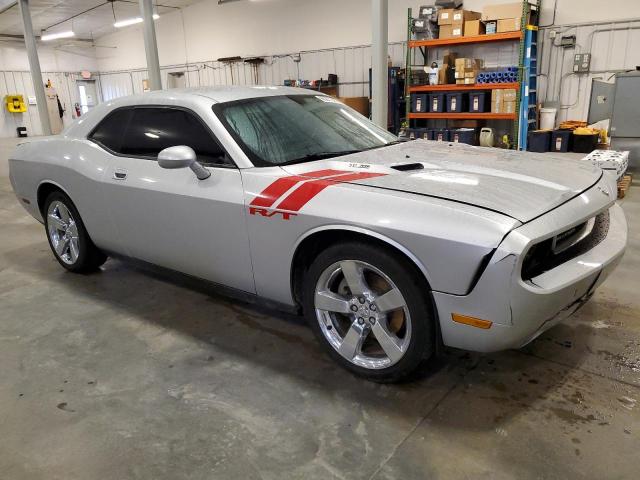 2B3CJ5DT6AH219927 - 2010 DODGE CHALLENGER R/T SILVER photo 4