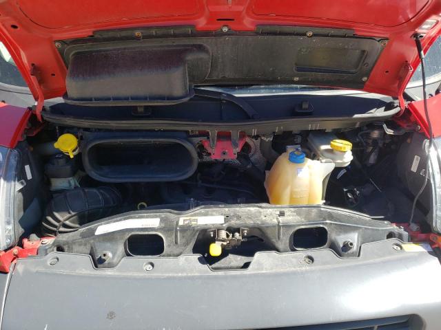 3C6TRVDG3GE112159 - 2016 RAM PROMASTER 2500 HIGH Rouge photo 12