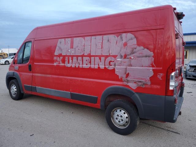 3C6TRVDG3GE112159 - 2016 RAM PROMASTER 2500 HIGH Rouge photo 2