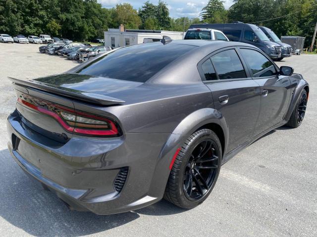 2C3CDXL99NH101629 - 2022 DODGE CHARGER SRT HELLCAT GRAY photo 3