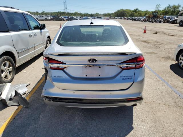 3FA6P0RU8JR248354 - 2018 FORD FUSION TITANIUM/PLATINUM HEV SILVER photo 6