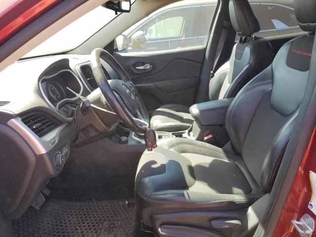 1C4PJMBS7FW698825 - 2015 JEEP CHEROKEE TRAILHAWK Qırmızı foto 7