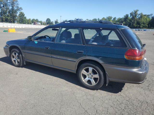 4S3BG6855X7623543 - 1999 SUBARU LEGACY OUTBACK GREEN photo 2