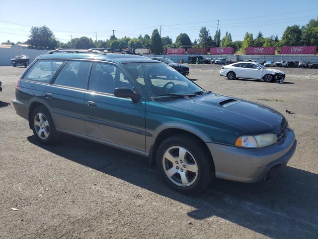 4S3BG6855X7623543 - 1999 SUBARU LEGACY OUTBACK GREEN photo 4