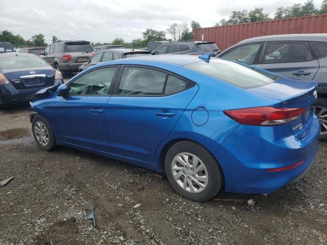 5NPD74LFXHH167307 - 2017 HYUNDAI ELANTRA SE BLUE photo 2