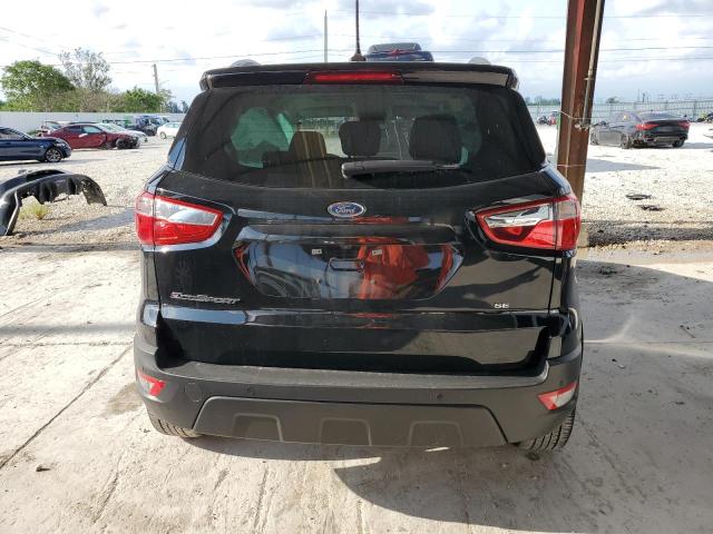 MAJ3S2GE3MC449994 - 2021 FORD ECOSPORT SE BLACK photo 6