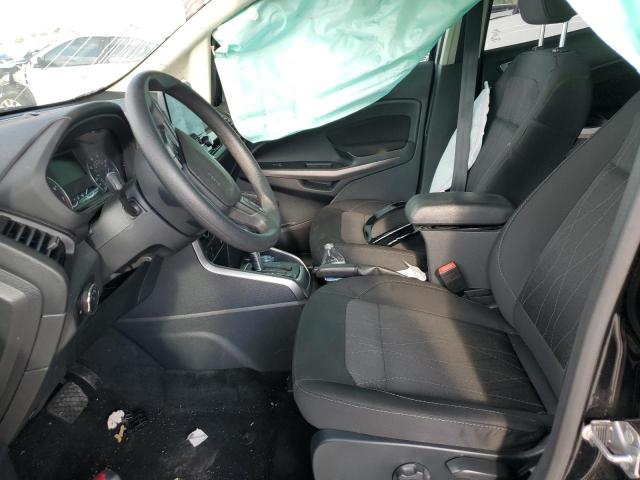 MAJ3S2GE3MC449994 - 2021 FORD ECOSPORT SE BLACK photo 7