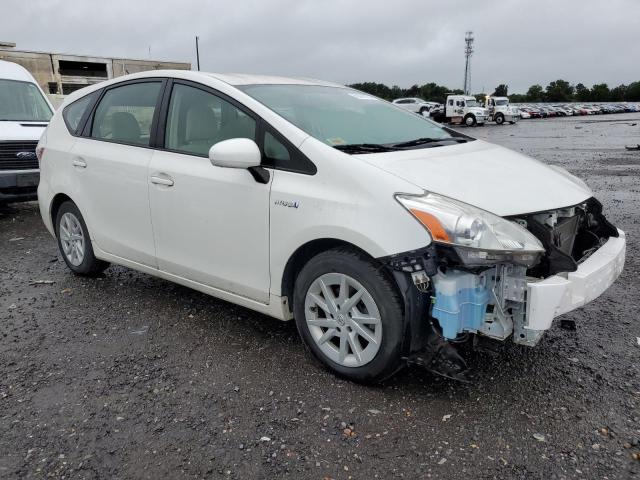 JTDZN3EU2C3054733 - 2012 TOYOTA PRIUS V WHITE photo 4