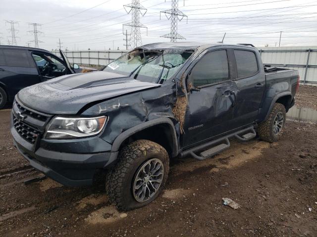 1GCGTEEN1K1185549 - 2019 CHEVROLET COLORADO ZR2 GRAY photo 1