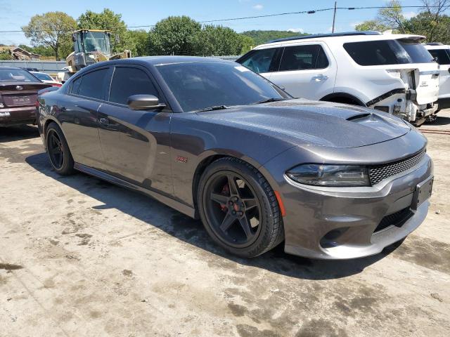 2C3CDXGJ4GH111735 - 2016 DODGE CHARGER R/T SCAT PACK GRAY photo 4