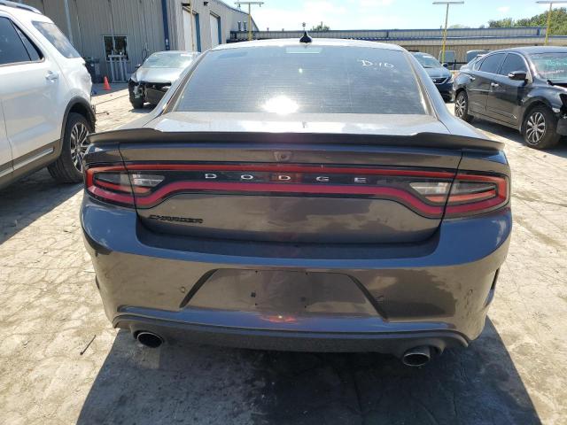 2C3CDXGJ4GH111735 - 2016 DODGE CHARGER R/T SCAT PACK GRAY photo 6
