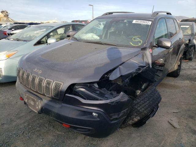 1C4PJMBX0LD590453 - 2020 JEEP CHEROKEE TRAILHAWK GRAY photo 2