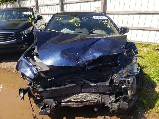 1G1ZE5EB7AF204267 - 2010 CHEVROLET MALIBU LTZ 蓝色 照片 5