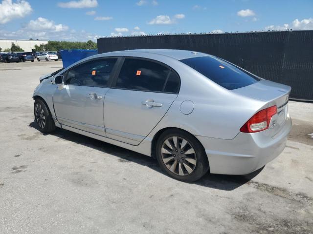 19XFA1F93BE003262 - 2011 HONDA CIVIC EXL SILVER photo 2