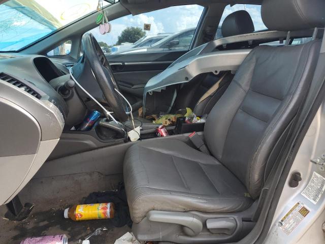 19XFA1F93BE003262 - 2011 HONDA CIVIC EXL SILVER photo 7