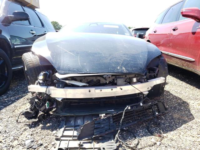 5YJSA1E65NF477542 - 2022 TESLA MODEL S Սև լուսանկար 5