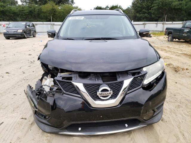 KNMAT2MV0FP536475 - 2015 NISSAN ROGUE S BLACK photo 5