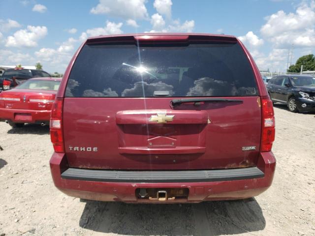 1GNFK13007J361455 - 2007 CHEVROLET TAHOE K1500 BURGUNDY photo 6