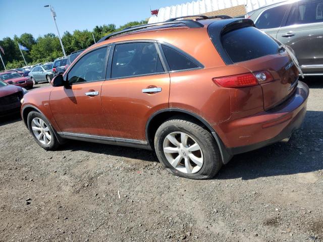 JNRAS08W48X206352 - 2008 INFINITI FX35 ORANGE photo 2