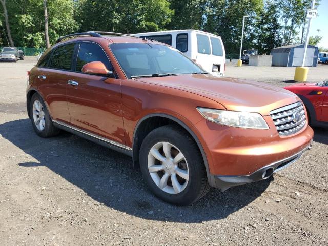 JNRAS08W48X206352 - 2008 INFINITI FX35 ORANGE photo 4