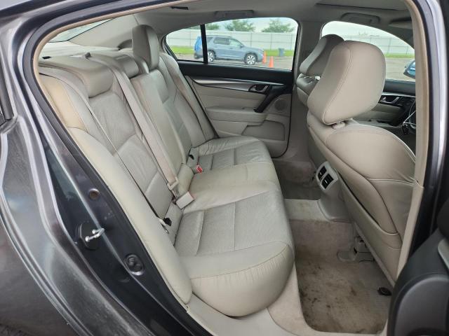 19UUA8F50AA017037 - 2010 ACURA TL ნაცრისფერი ფოტო 10