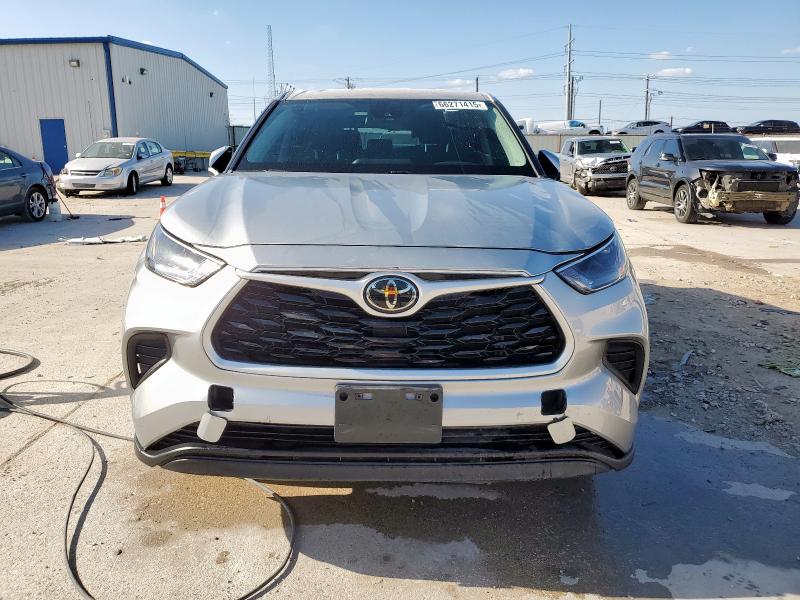 5TDCZRAHXNS099393 - 2022 TOYOTA HIGHLANDER L SILVER photo 5